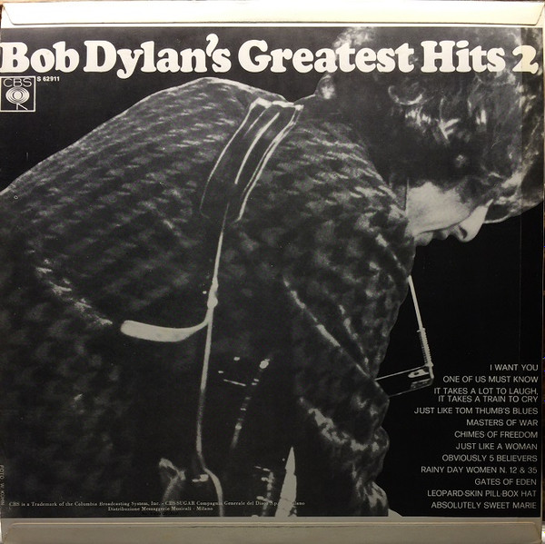 Bob Dylan - Bob Dylan's Greatest Hits 2 | CBS (S 62911) - 2