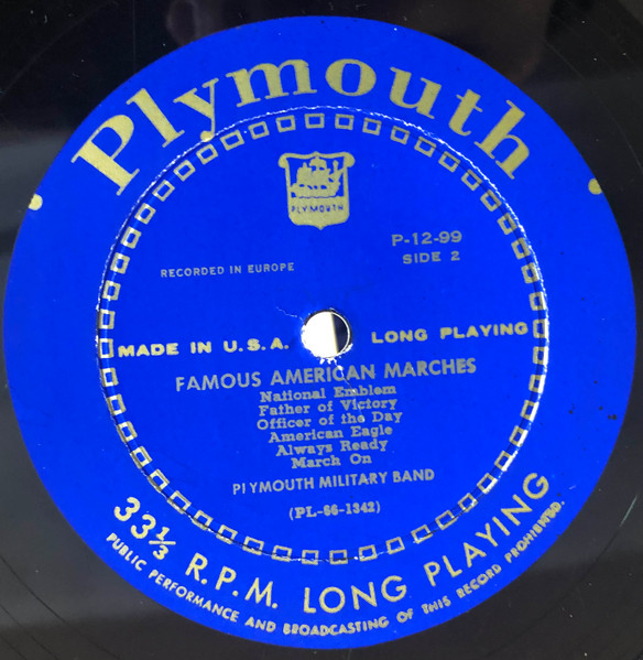 Plymouth Marching Band - Famous American Marches | Plymouth (P-12-99) - 4 Plymouth Marching Band - Famous American Marches | Plymouth (P-12-99) - 4