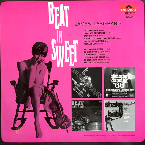The James Last Band - Beat In Sweet | Polydor (249 002) - main