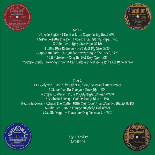 Various - Hot Nuts - 14 Sizzling Hot Vintage Sex Songs From The 20s-40s | Take It Acid Is (LSD69007) - 2