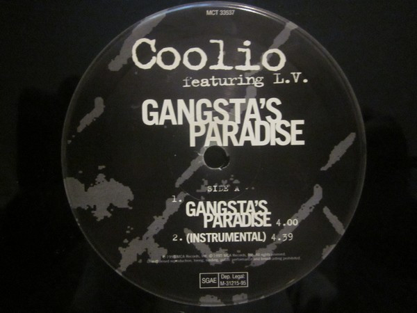 Coolio Featuring LV - Gangsta's Paradise | MCA Records (MCT 33537) - 3