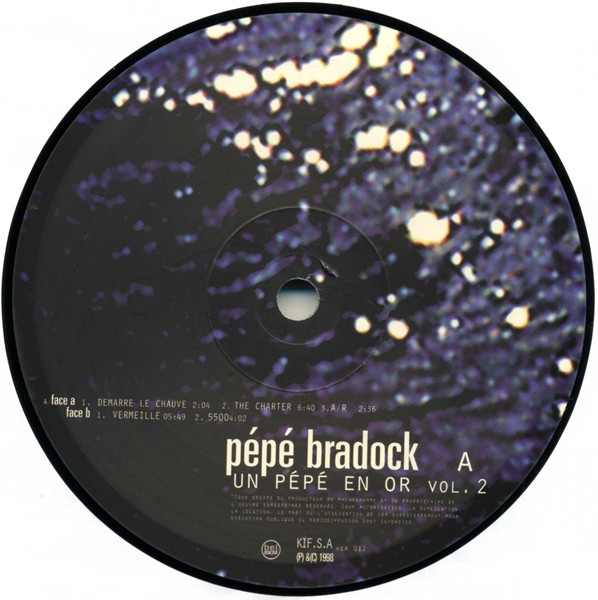 Pépé Bradock - 5500 A/R - Un Pépé En Or Vol. 2 | Versatile Records (VER 012) - 3