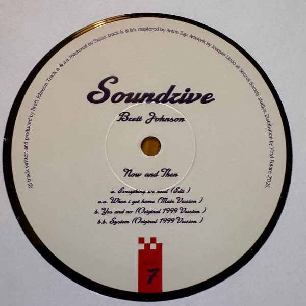 Brett Johnson - Now And Then | Soundrive Music (SNDRV7) - main Brett Johnson - Now And Then | Soundrive Music (SNDRV7) - main