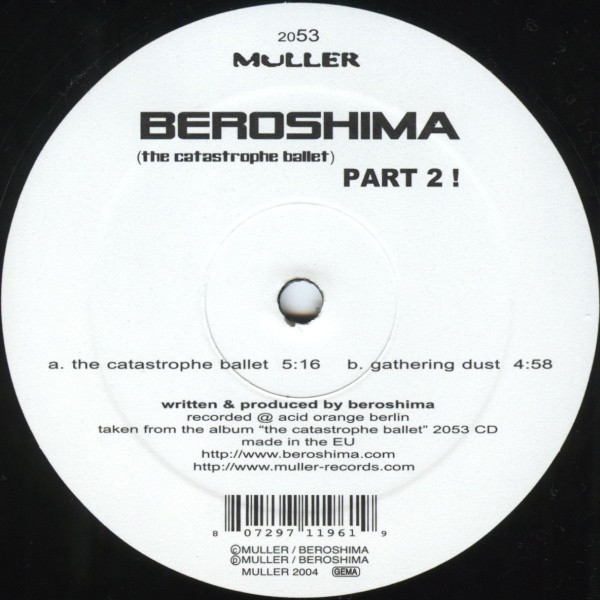 Beroshima - The Catastrophe Ballet Part 2 | Müller Records (MULLER2053) - 2