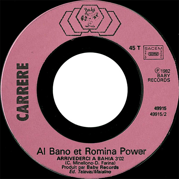 Al Bano & Romina Power - Felicità | Baby Records (49.915) - 4 Al Bano & Romina Power - Felicità | Baby Records (49.915) - 4