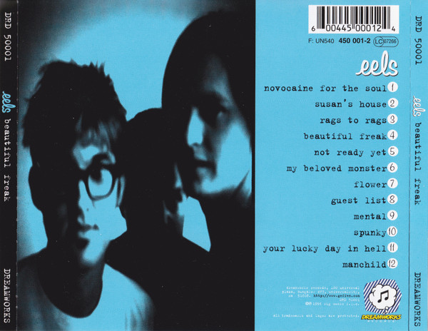 Eels - Beautiful Freak | DreamWorks Records (DRD 50001) - 2 Eels - Beautiful Freak | DreamWorks Records (DRD 50001) - 2
