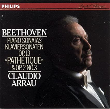 Ludwig van Beethoven - Claudio Arrau - Piano Sonatas 3 & 8 | Philips (420 153-2) - main
