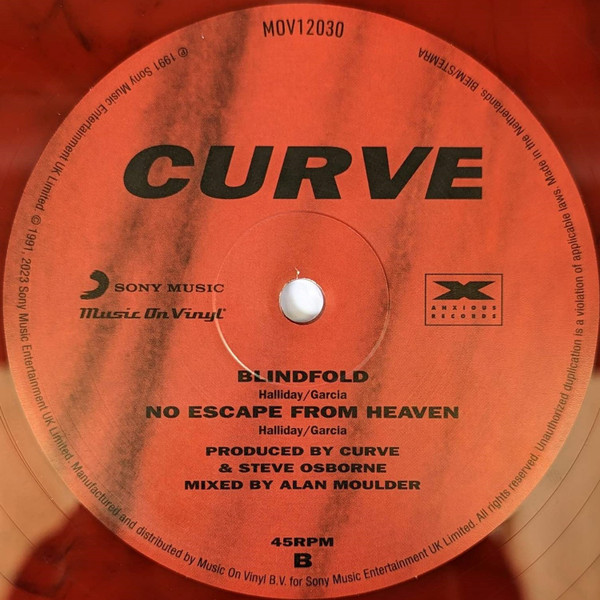 Curve - Blindfold EP | Music On Vinyl (MOV12030) - 4 Curve - Blindfold EP | Music On Vinyl (MOV12030) - 4