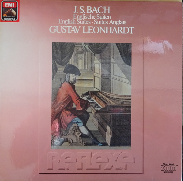 Johann Sebastian Bach , Gustav Leonhardt - Enlische Suiten - English Suites - Suites Anglais | His Master's Voice (27 0243 3)