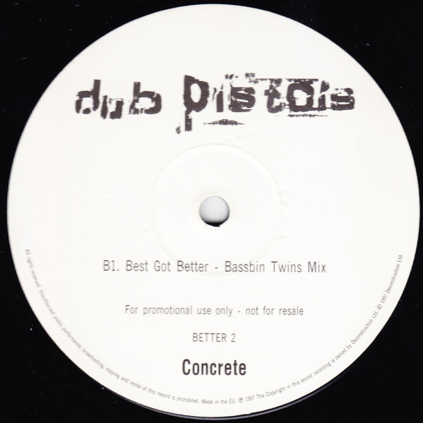 Dub Pistols - Best Got Better | Concrete (BETTER 2) - 2 Dub Pistols - Best Got Better | Concrete (BETTER 2) - 2