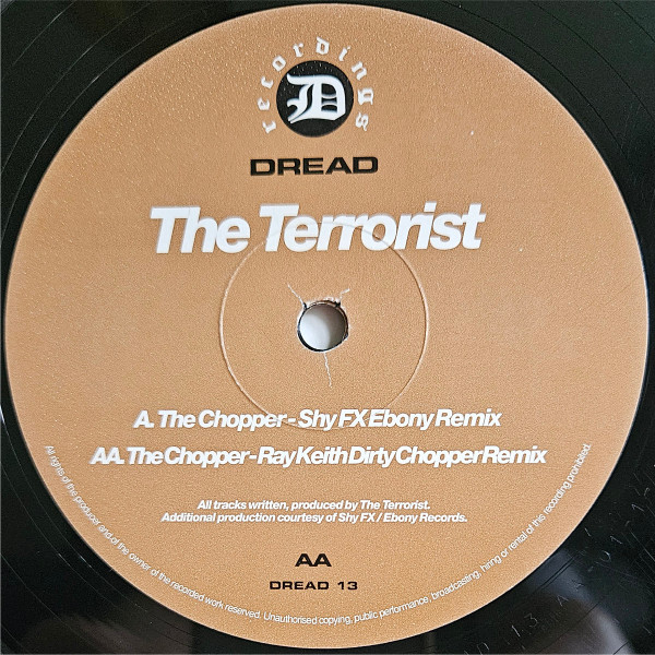 The Terrorist - The Chopper (Remixes) | Dread Recordings (DREAD 13) - 3