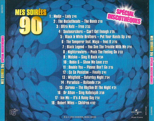 Various - Mes Soirées 90 - Spécial Discothèques | Universal Music Kiosks (9809823) - 2 Various - Mes Soirées 90 - Spécial Discothèques | Universal Music Kiosks (9809823) - 2