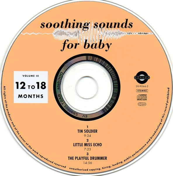 Raymond Scott - Soothing Sounds For Baby - Volume 3: 12 To 18 Months | Basta (30-9066-2) - 3 Raymond Scott - Soothing Sounds For Baby - Volume 3: 12 To 18 Months | Basta (30-9066-2) - 3