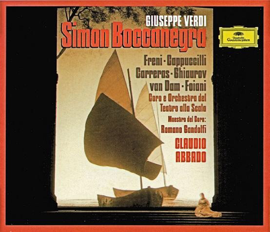 Giuseppe Verdi - Mirella Freni , Piero Cappuccilli , José Carreras , Nicolai Ghiaurov , José van Dam , Giovanni Foiani , Orchestra Del Teatro Alla Scala , Coro Del Teatro Alla Scala , Romano Gandolfi , Claudio Abbado - Simon Boccanegra | Deutsche Grammophon (2740 169) - main