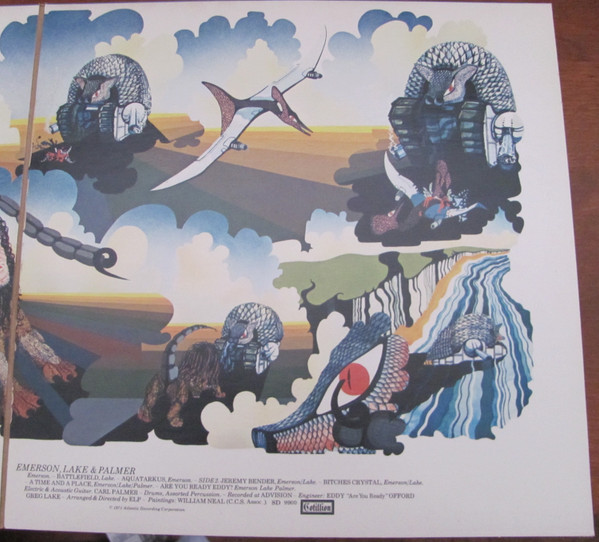 Emerson, Lake & Palmer - Tarkus | Cotillion (SD 9900) - 4