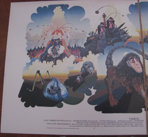 Emerson, Lake & Palmer - Tarkus | Cotillion (SD 9900) - 3
