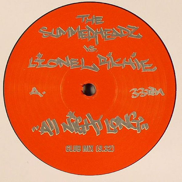Summerheadz vs. Lionel Richie - All Night Long | Headz (HEADZ 001) - main Summerheadz vs. Lionel Richie - All Night Long | Headz (HEADZ 001) - main