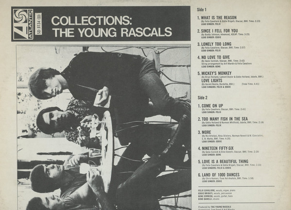 The Young Rascals - Collections | Atlantic (SD 8134(D)) - 4 The Young Rascals - Collections | Atlantic (SD 8134(D)) - 4