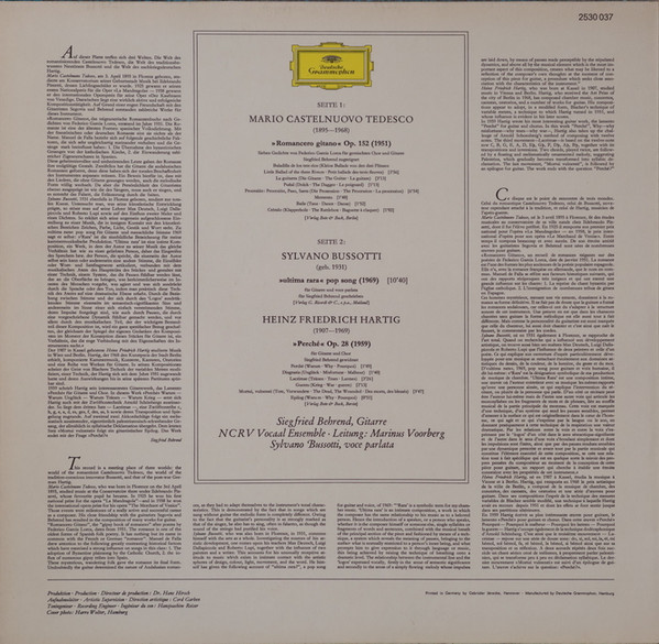 Romancero Gitano Op. 152 / Ultima Rara / Perché Op. 28