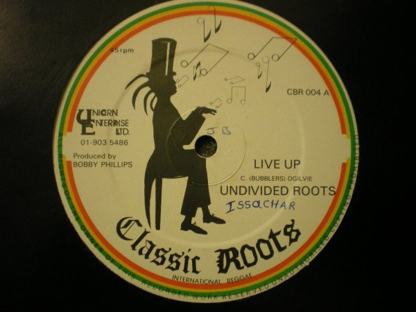Undivided Roots - Live Up / Woman A Grumble | Classic Roots (CBR 004) - 2