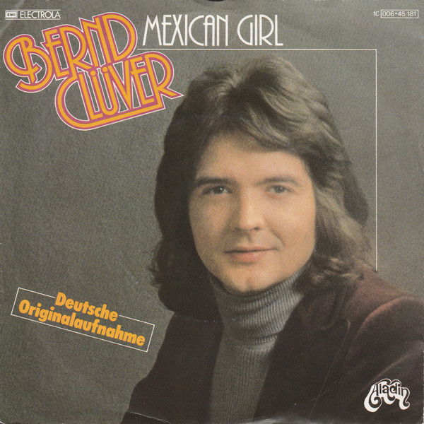 Bernd Clüver - Mexican Girl | Aladin (1C 006-45 181)