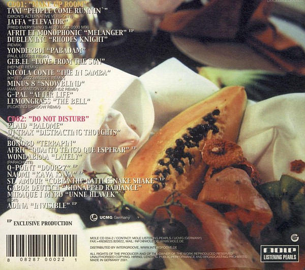 Various - Room Service Volume One | Mole Listening Pearls (MOLE CD 034-2) - 2 Various - Room Service Volume One | Mole Listening Pearls (MOLE CD 034-2) - 2