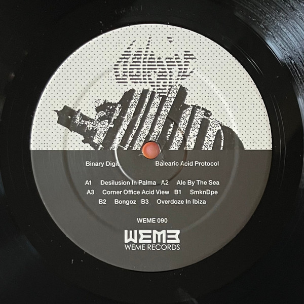 Binary Digit - Balearic Acid Protocol | WéMè Records (WEME 090)