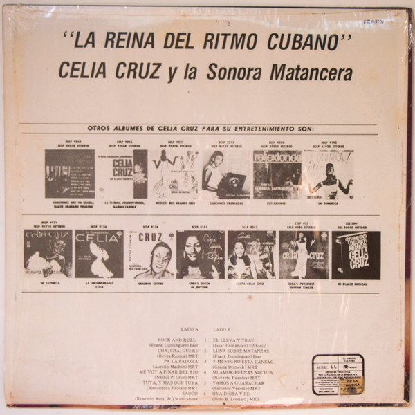 Celia Cruz Con La Sonora Matancera - Cuba's Queen Of Rhythm | Seeco (SCLP-9101) - 2