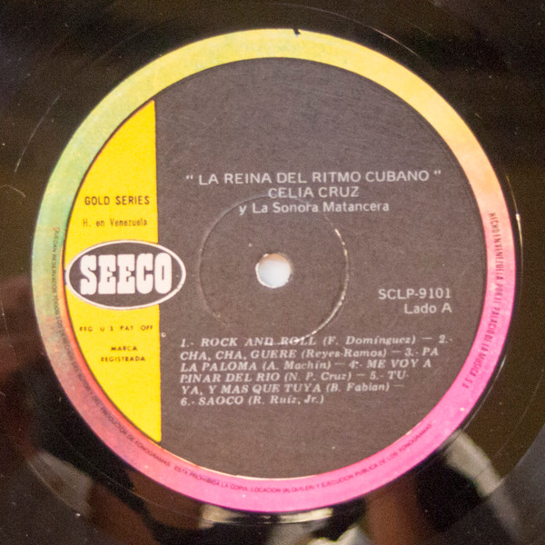 Celia Cruz Con La Sonora Matancera - Cuba's Queen Of Rhythm | Seeco (SCLP-9101) - 4