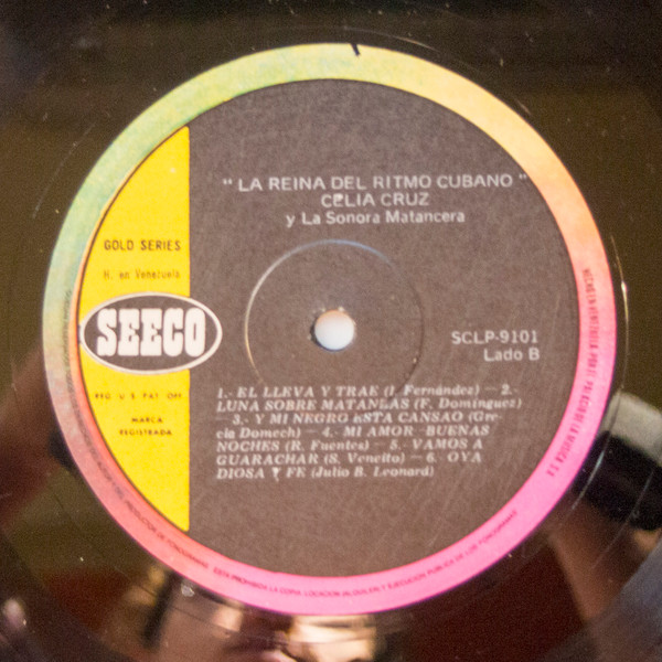 Celia Cruz Con La Sonora Matancera - Cuba's Queen Of Rhythm | Seeco (SCLP-9101) - 3