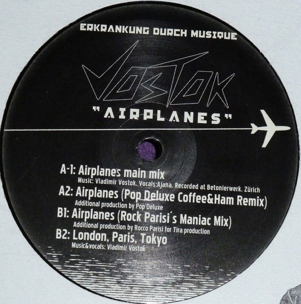 Vostok - Airplanes | Erkrankung Durch Musique (EDM 1009) - 3