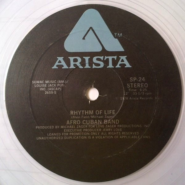 Love Childs Afro Cuban Blues Band - Rhythm Of Life | Arista (SP-24) - 3