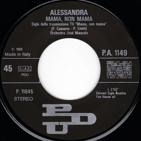 Alessandra - M'Ama, Non M'Ama | PDU (PA 1149) - 3