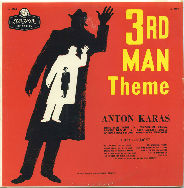 Anton Karas and Fritz & Jacky - 3rd Man Theme | London Records (LL 1560) - main Anton Karas and Fritz & Jacky - 3rd Man Theme | London Records (LL 1560) - main