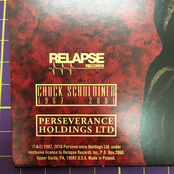 Death - Scream Bloody Gore | Relapse Records (RR7324) - 3