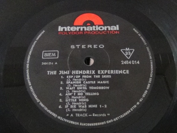 The Jimi Hendrix Experience - I Stand Up Next To A Mountain And Chop It Down With The Ledge Of My Hand... | International Polydor Production (2484 014) - 4
