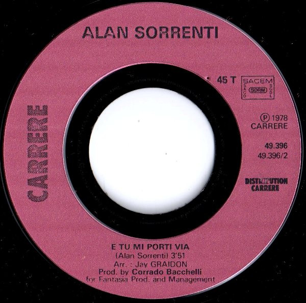 Alan Sorrenti - Figli Delle Stelle | Carrere (49.396) - 4 Alan Sorrenti - Figli Delle Stelle | Carrere (49.396) - 4