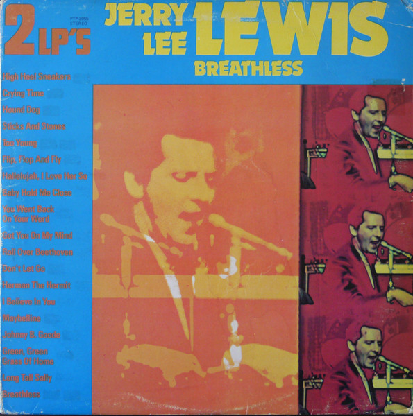 Jerry Lee Lewis - Breathless | Pickwick/33 Records (PTP-2055) - main Jerry Lee Lewis - Breathless | Pickwick/33 Records (PTP-2055) - main