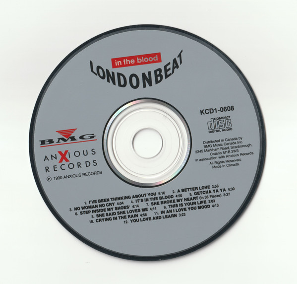 Londonbeat - In The Blood | Anxious Records (KCDI-0608) - 3 Londonbeat - In The Blood | Anxious Records (KCDI-0608) - 3