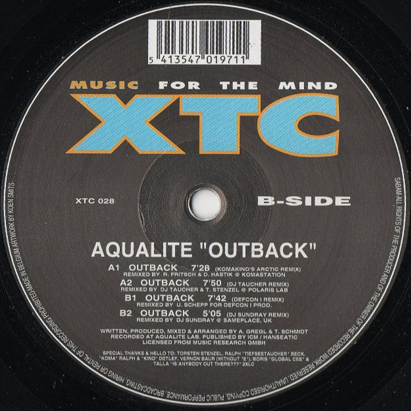 Aqualite - Outback | XTC (XTC 028) - main