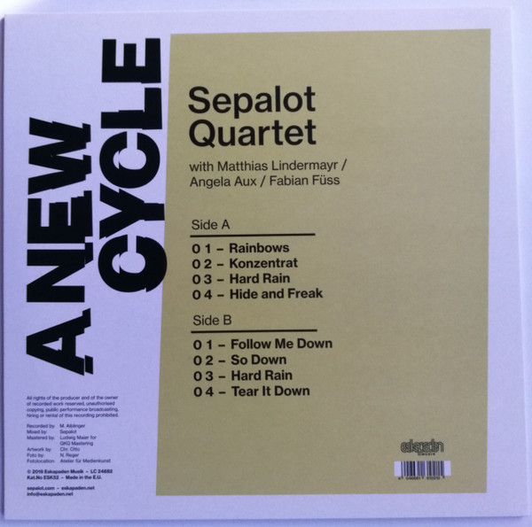 Sepalot Quartet - A New Cycle | Eskapaden Musik (ESK52) - 2 Sepalot Quartet - A New Cycle | Eskapaden Musik (ESK52) - 2