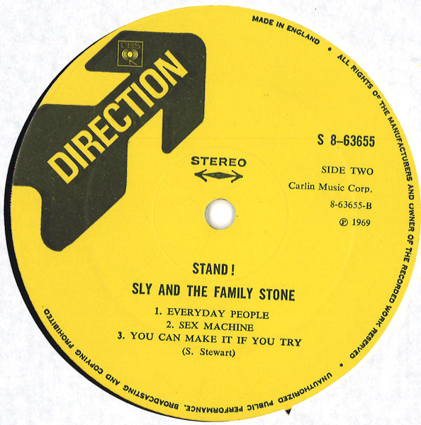 Sly & The Family Stone - Stand! | CBS (63655) - 4 Sly & The Family Stone - Stand! | CBS (63655) - 4