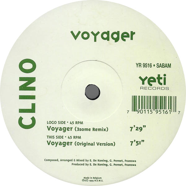 Clino - Voyager | Yeti Records (YR 9516) - 4
