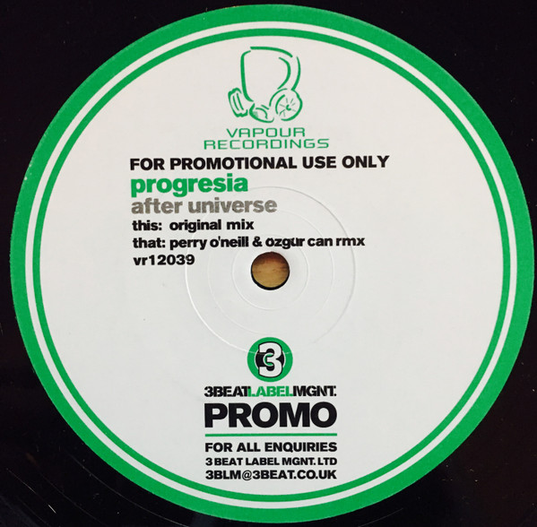 Progresia - After Universe | Vapour Recordings (vr12039)