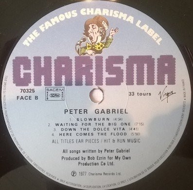 Peter Gabriel - Peter Gabriel | Charisma (70325) - 3