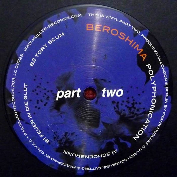 Beroshima - Polyphonication - Part Two | Müller Records (MÜLLER 2074) - 2 Beroshima - Polyphonication - Part Two | Müller Records (MÜLLER 2074) - 2
