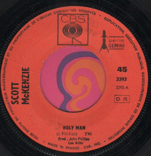 Scott McKenzie - Holy Man | CBS (3393) - 3