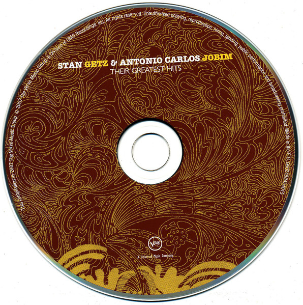 Stan Getz & Antonio Carlos Jobim - Their Greatest Hits | Verve Records (0602498454015) - 3 Stan Getz & Antonio Carlos Jobim - Their Greatest Hits | Verve Records (0602498454015) - 3