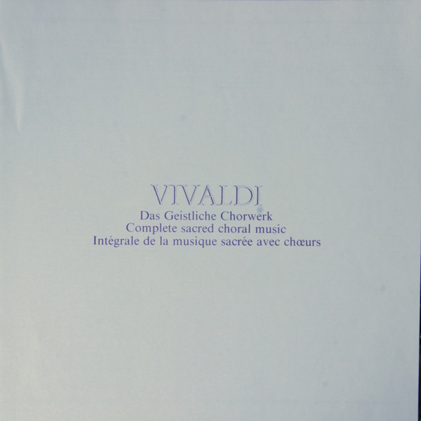 Complete Sacred Choral Music Vols. 1 And 2 (Sacred Music For Soloists, Two Choirs, And Two Orchestras)