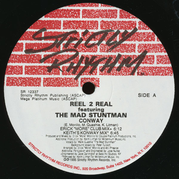 Reel 2 Real Featuring The Mad Stuntman - Conway | Strictly Rhythm (SR12337) - 2